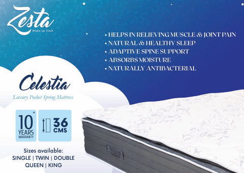 zesta | Celestia Pocket Spring Mattress
